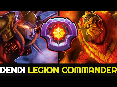 DENDI New Favourite MID - Unexpected Legion Commander Pick vs Master Tier Ember Spirit 7.27 Dota 2