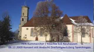 preview picture of video 'Winterwunderland  FEN-Kammerchor Männerchor Feuchte Eck Neuhausen'