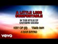 Carter's Chord - A Little Less Comfortable (Karaoke)