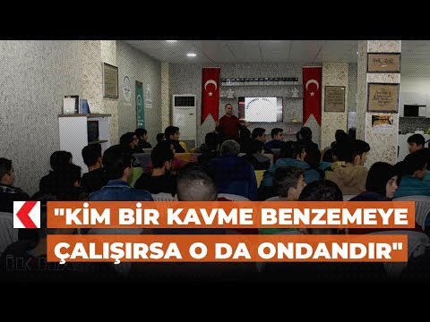 "Kim bir kavme benzemeye çalışırsa o da ondandır"