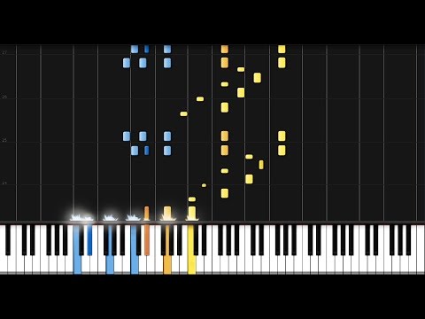 Beethoven: Piano Sonata No. 5 in C minor - Complete [Piano Tutorial] (Synthesia)