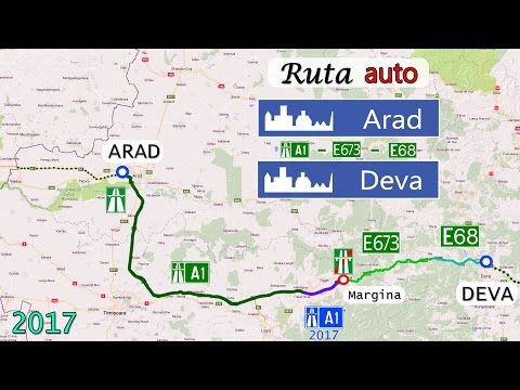 Ruta Arad-Deva A1 Nou deschisa