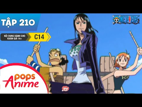 One Piece Tập 210 - Con Cáo Bạc Foxy - Đội Phá Hoại - Đảo Hải Tặc