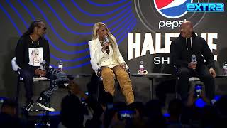 Super Bowl LVI: Dr. Dre, Mary J. Blige and Snoop Dogg&#39;s Halftime Press Conference