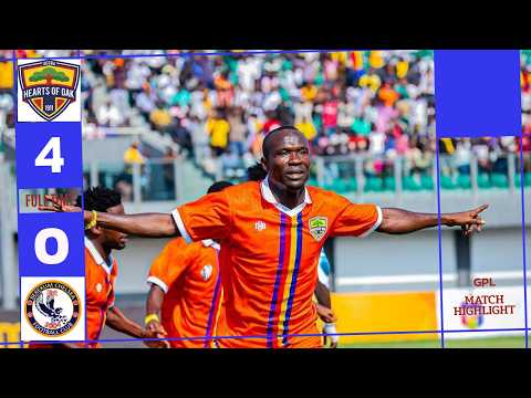 HEARTS OF OAK 4-0 BEREKUM CHELSEA - John Antwi with a brace