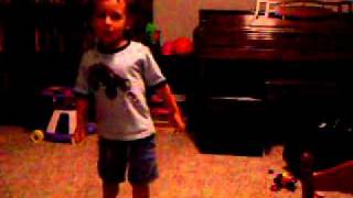 Carter singing an Imagination Mover song Bounce 1