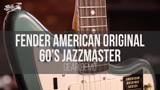 Video thumbnail for Fender American Original 60's Jazzmaster Sherwood Green Metallic by Max Guitar B.V.