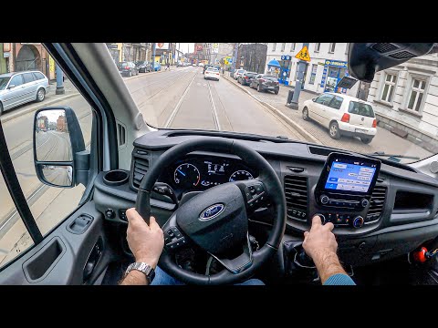 NEW Ford Transit JUMBO | 2.0 130 HP | POV Test Drive