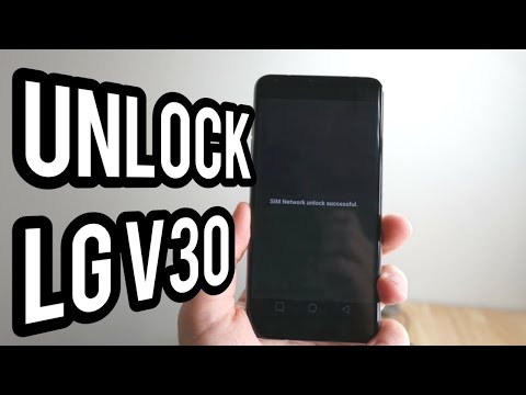 How to unlock the LG V30 to use with other carriers and networks