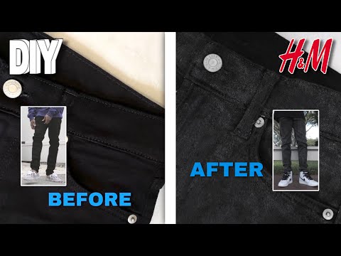 Trying To Wax A Pair Of $20 Denim/Jeans From H&M (DIY)
