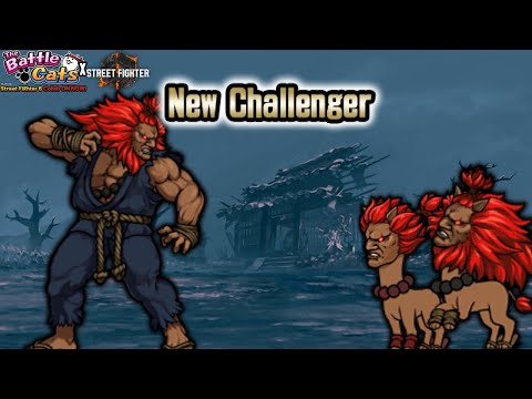 The Battle Cats - New Challenger (Akuma) [Street Fighter Collaboration Event]