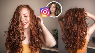 Flip Section Method on Wavy Hair by sophiemariecurly // Does it work on long and wavy hair?