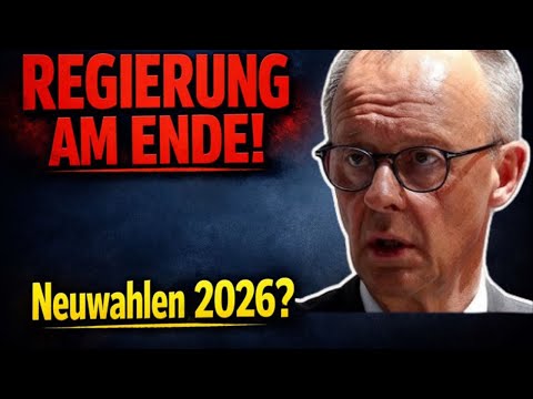Die Regierung wackelt endgültig - drohen 2026 Neuwahlen in Deutschland?