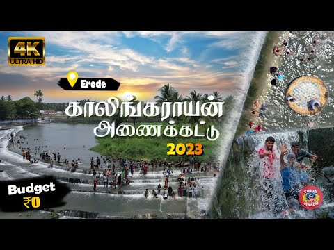 Erode Special காலிங்கராயன் அணைக்கட்டு | Erode Hidden Water Fall Rs.0 Entry Fees | Thadi Maadu