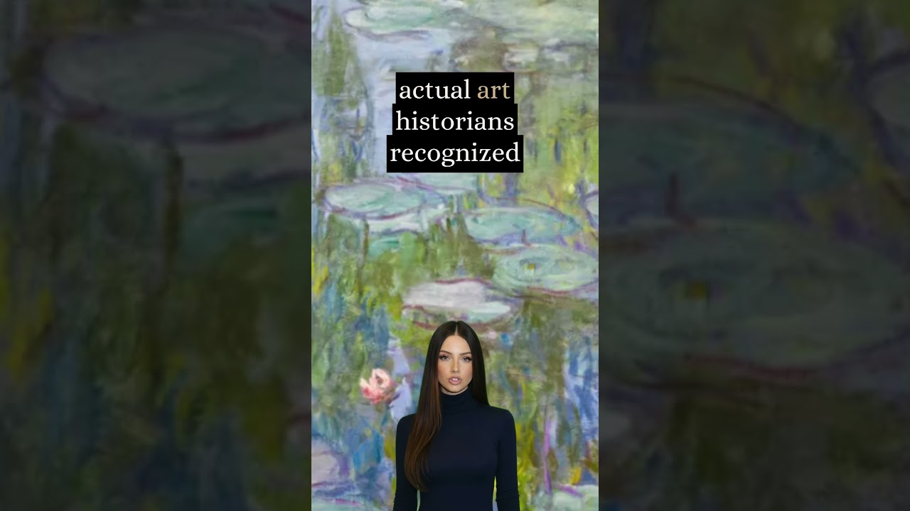 The internet just accidentally roasted a REAL Monet painting.