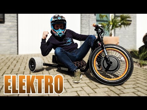 THE BEST ELECTRIC DRIFT TRIKE EVER! | Driftwerk Trike BOLT Review - Test [German]