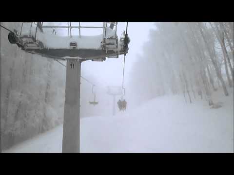 Seggiovia 2CLF Rajamagra (Laceno) - risalita integrale invernale