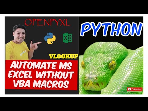 Automate Excel With Python Loopvlookupread Write Excelpythonopenpyxlselenium