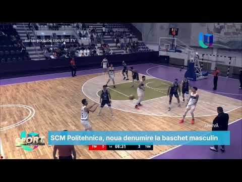 SCM Politehnica, noua denumire la baschet masculin