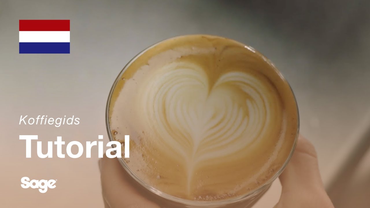 Instructiegids Breville koffie - Hoe latte art te maken: het hart