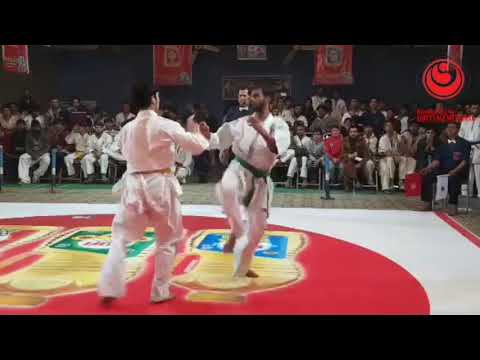 Green Belt vs Yellow belt -50 kg kyokushin Karate Semi Final Match