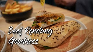 🥪 KopCha Cafe | Beef Rendang Goodness