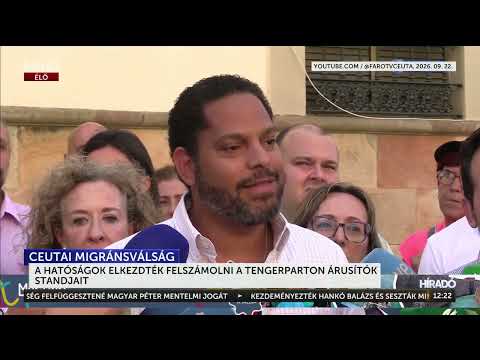 A hatóságok elkezdték felszámolni a tengerparton árusítók standjait - HírTV