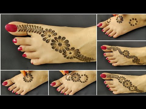 Easy Simple Mehndi design with cotton bud | New Cotton Bud Mehndi Design Trick for Beginners Spacial