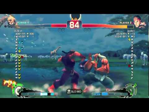 SSF4 AE: Bullcat(Gouken) vs jyobin(Ryu) - HD 720p