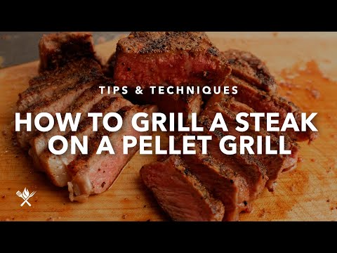How to Grill a Steak on a Pellet Grill | Perfect Sear, Smoke & Temperature Tips