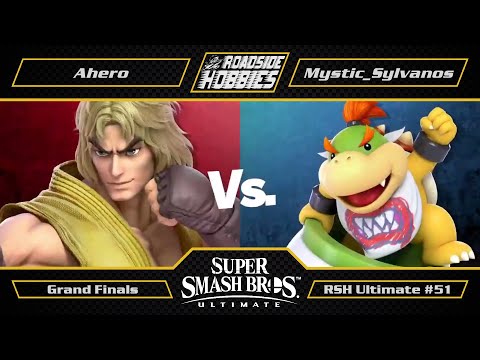 RSH Ultimate #51: Ahero (Ken, Ryu) vs Mystic_Sylvanos (Bowser Jr, Incineroar, Ridley) - Grand Finals