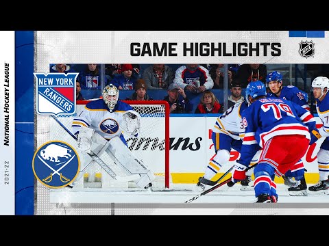 Rangers @ Sabres 12/10/21 | NHL Highlights