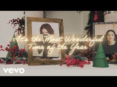 Mandy Moore - It’s The Most Wonderful Time Of The Year (Lyric Video)