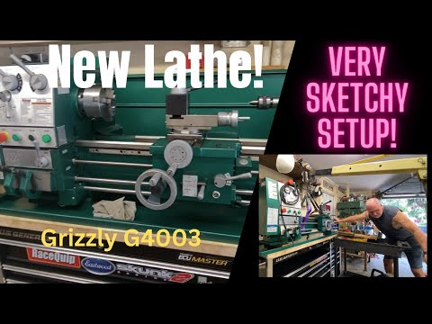Finally! We have a NEW LATHE! Grizzly G4003 Gear-Head model