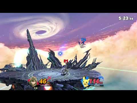 Ultimate Smash Online #3 - Pichu (Haruwolf) vs Lucina