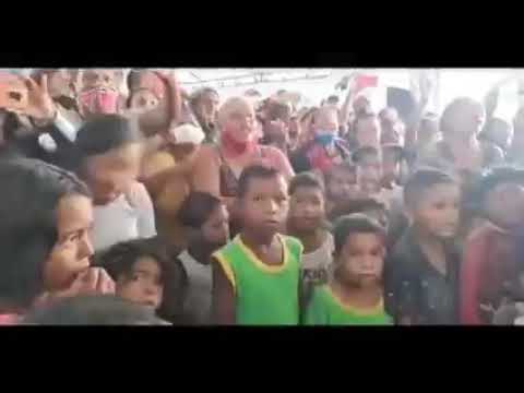 Vítimas da miséria provocada pelo socialismo do ditador Maduro, apoiado e financiado pelo PT.