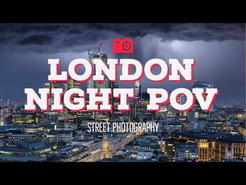 1 hour of Night Street photography (POV) in 5 mins - W/ Canon m50