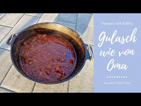 !!Gulasch wie von Oma aus dem Dutch Oven!!