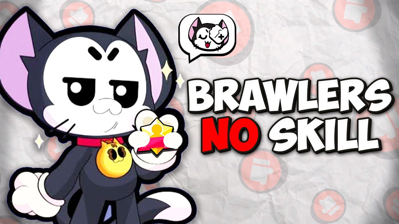 Los BRAWLERS MÁS FÁCILES de todo BRAWL STARS