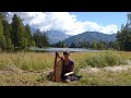 Silver Inches - Enya on Travel Harp