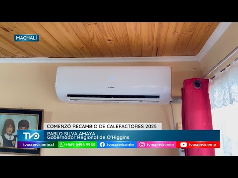 O’Higgins avanza en calefacción limpia: inicia instalación de equipos 2025