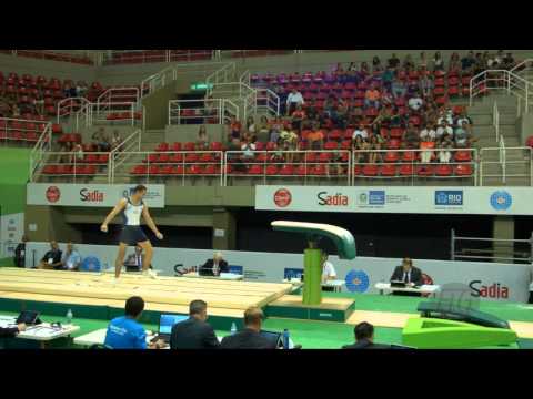 SHATILOV Alexander (ISR) - 2016 Olympic Test Event, Rio (BRA) - Qualifications Vault 1