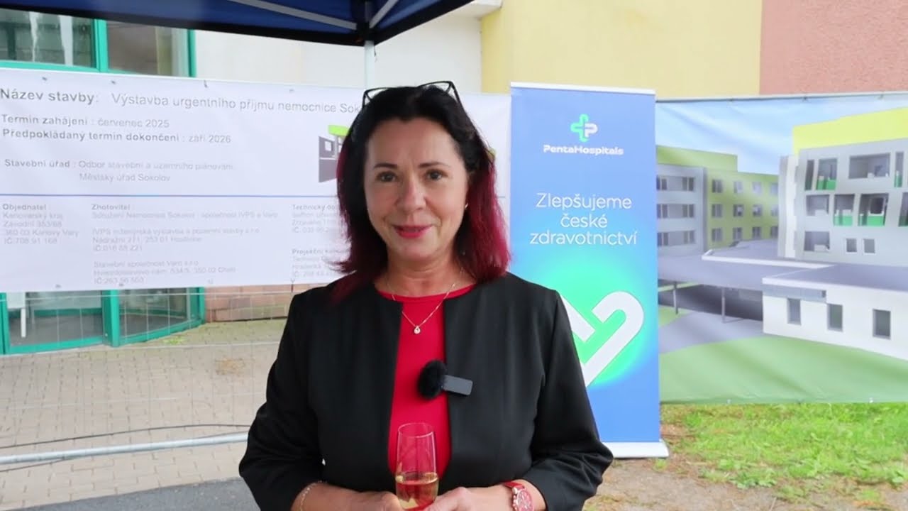 V Sokolově  začala stavba nového urgentního příjmu v nemocnici