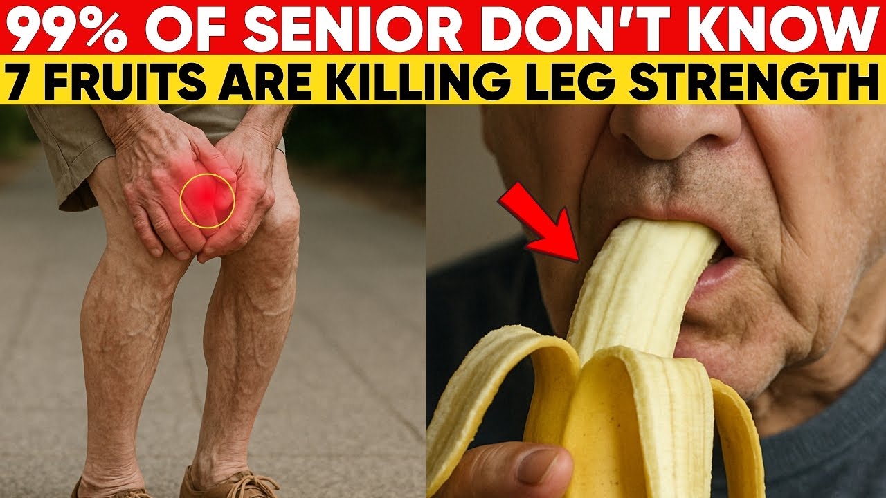 Seniors Over 60: STOP Eating These 7 Worst Fruits—They Destroy Leg Strength
