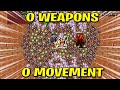 0 Weapons with 0 Movement in the goold old Library Vampire Survivors