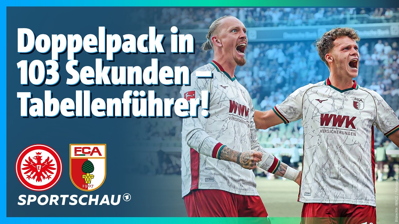 Eintracht Frankfurt 1 - 4 FC Augsburg highlights