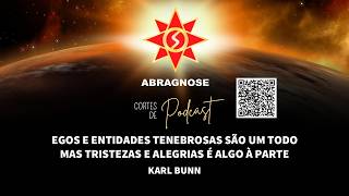 EGOS E ENTIDADES TENEBROSAS SÃO UM TODO.  MAS TRISTEZAS E ALEGRIAS É ALGO À PARTE.
