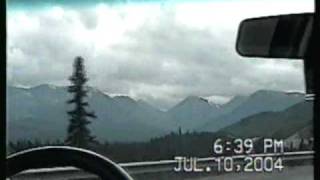 preview picture of video 'The Alaska Highway From Muncho Lake BC To Teslin, Yukon Jul '04 By David Cure-Hryciuk'