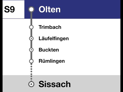 SBB Ansagen » S9 Olten — Sissach (2023) | SLBahnen