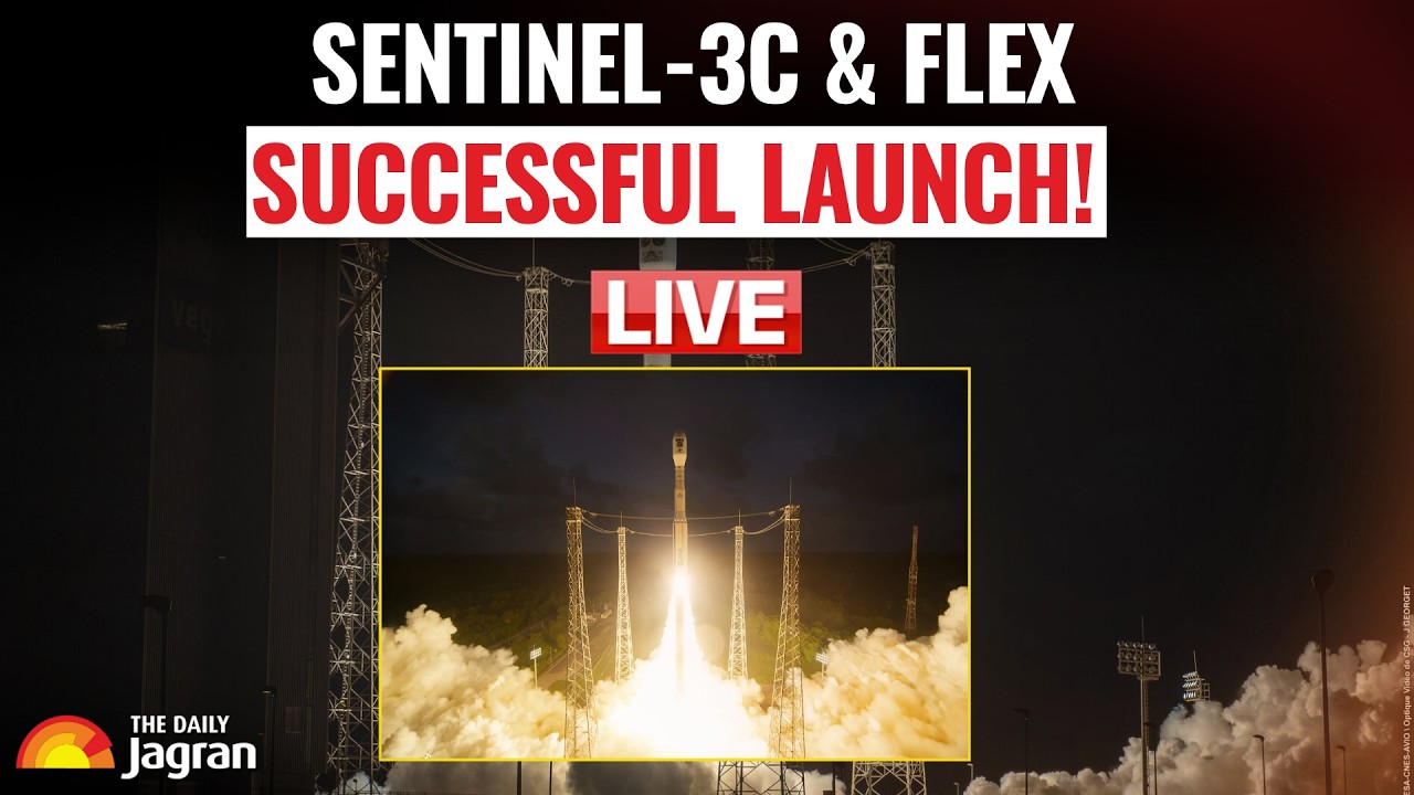 FLEX and Sentinel-3C Launch Live: Avio successfully launches Sentinel-3C and Flex satellites